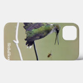 Hummingbird & Honey Bee Case-Mate iPhone Case (Achterkant (horizontaal))