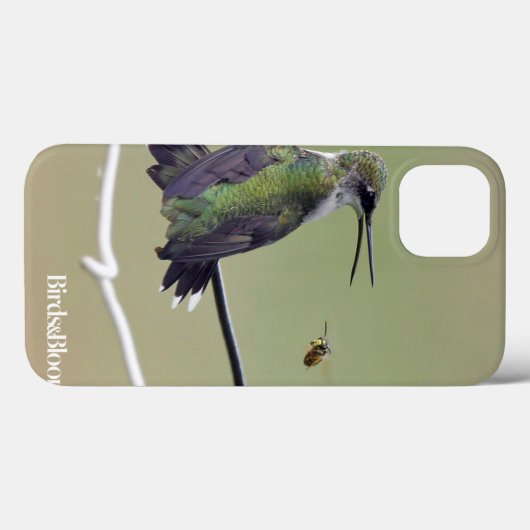 Hummingbird & Honey Bee Case-Mate iPhone Case (Achterkant (horizontaal))