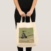 Hummingbird & Honey Bee Tote Bag (Voorkant (product))