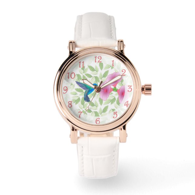 Hummingbird   horloge (Voorkant)
