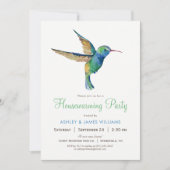 Hummingbird Housewarming Party Uitnodiging (Voorkant)