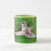 Hummingbird Hover Natuur Art Mok Cup (Midden)