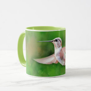 Hummingbird Hover Natuur Art Mok Cup
