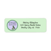 Hummingbird Hummingbird address Label (Voorkant)