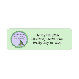 Hummingbird Hummingbird address Label