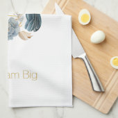 Hummingbird Hydrangea Flowers Theedoek (Quarter Fold)