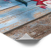 Hummingbird ik ben hier in je hartgedenkteken poster (Hoek)