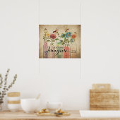 Hummingbird ik kan me alleen maar voorstellen wat  poster (Keuken)