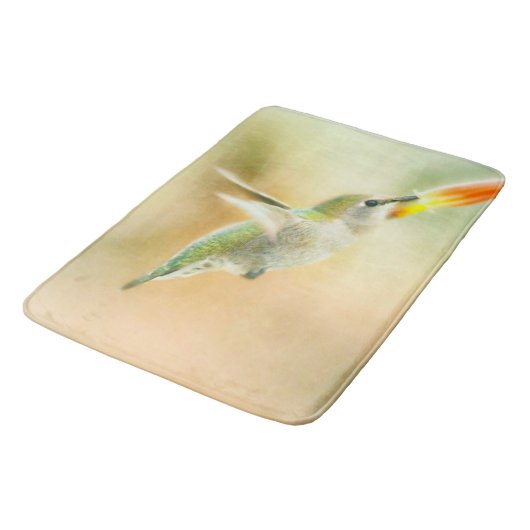 Hummingbird in Early Morning light Badmat (Gekanteld)