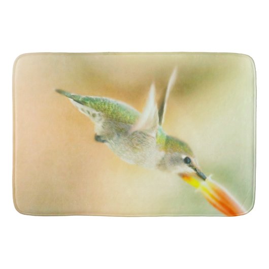 Hummingbird in Early Morning light Badmat (Voorkant)