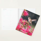 Hummingbird in Flight Foto Planner (Display)
