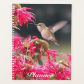 Hummingbird in Flight Foto Planner (Voorkant)