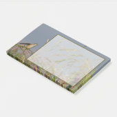 Hummingbird in Grasses Blue Sky Post-it® Notes (Schuin)