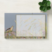 Hummingbird in Grasses Blue Sky Post-it® Notes (Kantoor)