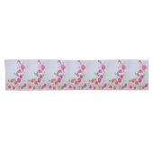 Hummingbird in Pink Table Runner Korte Tafelloper (Horizontaal)