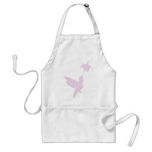 Hummingbird in Silhouette Standaard Schort