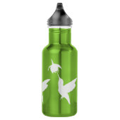 Hummingbird in Silhouette Waterfles (Rechts)