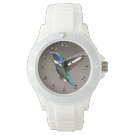 Hummingbird in vlucht horloge