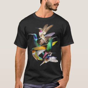 Hummingbird in vlucht Hummingbird Gift I Love Humm T-shirt