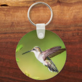 Hummingbird in vlucht sleutelhanger (Voorkant)