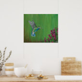 Hummingbird Ink Poster (Keuken)