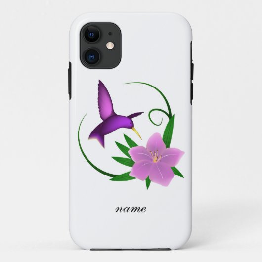Hummingbird iphone 5 hoesje (Achterkant)
