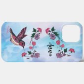 Hummingbird iPhone Case (Achterkant (horizontaal))