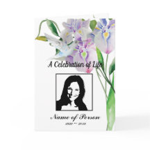 Hummingbird & Iris begrafenisprogramma