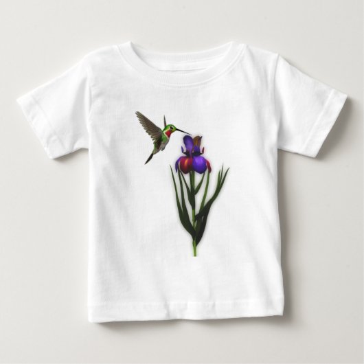 Hummingbird Iris Flower (Voorkant)