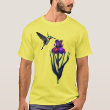 Hummingbird Iris Flower