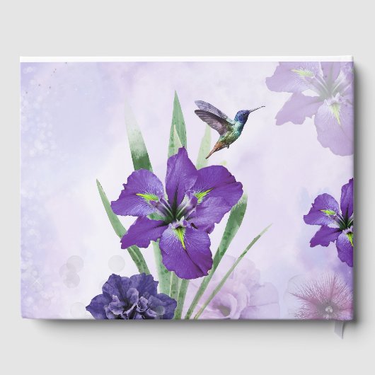 Hummingbird & Iris gastenboek (Achterkant)