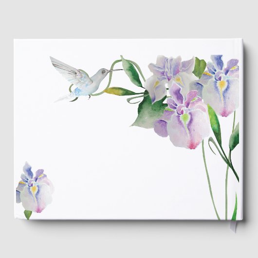 Hummingbird & Iris gastenboek (Achterkant)
