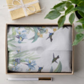 Hummingbird Iris Starflower Flower Tissuepapier (Geschenk)