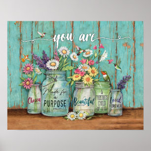 Hummingbird jij bent mooie huisvreters poster