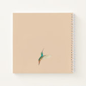 Hummingbird Journal met Emily Dickinson Quote Notitieboek (Achterkant)