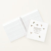 Hummingbird Journal met Emily Dickinson Quote Notitieboek (Binnen)