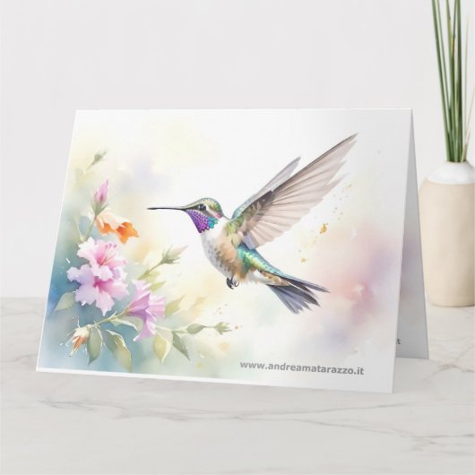 Hummingbird Kaart (Voorkant)