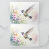 Hummingbird Kaart (Binnen)