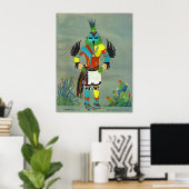 "Hummingbird" kachina Poster (Thuiskantoor)