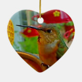 Hummingbird Keepomwille Ornament (Achterkant)