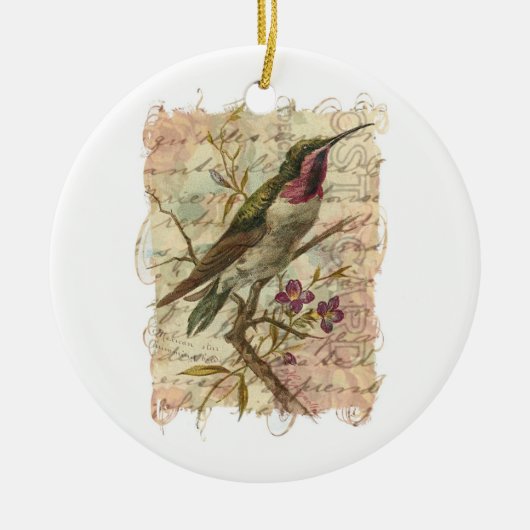 Hummingbird Keramisch Ornament (Voorkant)