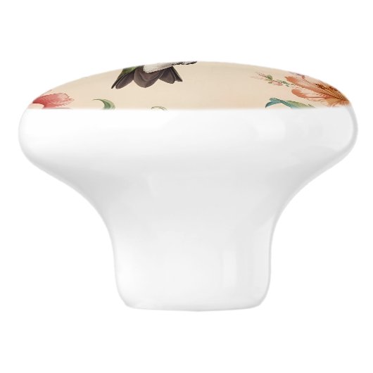  Hummingbird Keramische Knop (Zijkant)