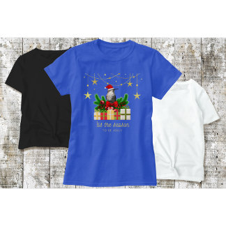 Hummingbird Kerst T-shirt "Blauw"