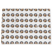 Hummingbird Kerstcadeau Tas Groot Cadeauzakje (Voorkant)