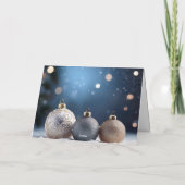 Hummingbird kerstkaart kaart (Achterkant)