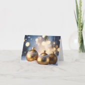 Hummingbird kerstkaart kaart (Achterkant)