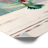 Hummingbird Kies voor een gelukkige Housewarming G Poster (Hoek)