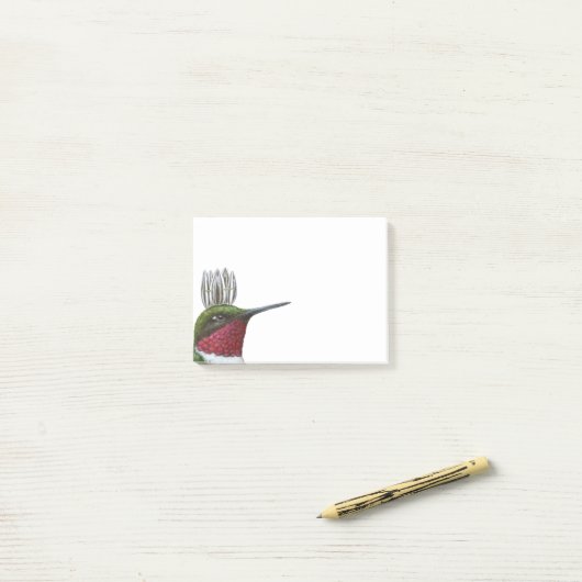Hummingbird king post-it noten post-it® notes (Op bureau)