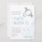 Hummingbird Kiss  Love Bird Weddings Kaart (Voorkant)