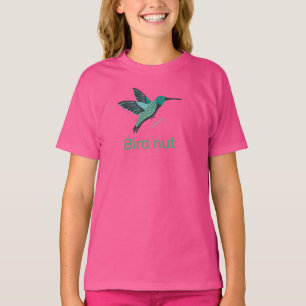 Hummingbird kunst voor vogelliefhebbers t-shirt